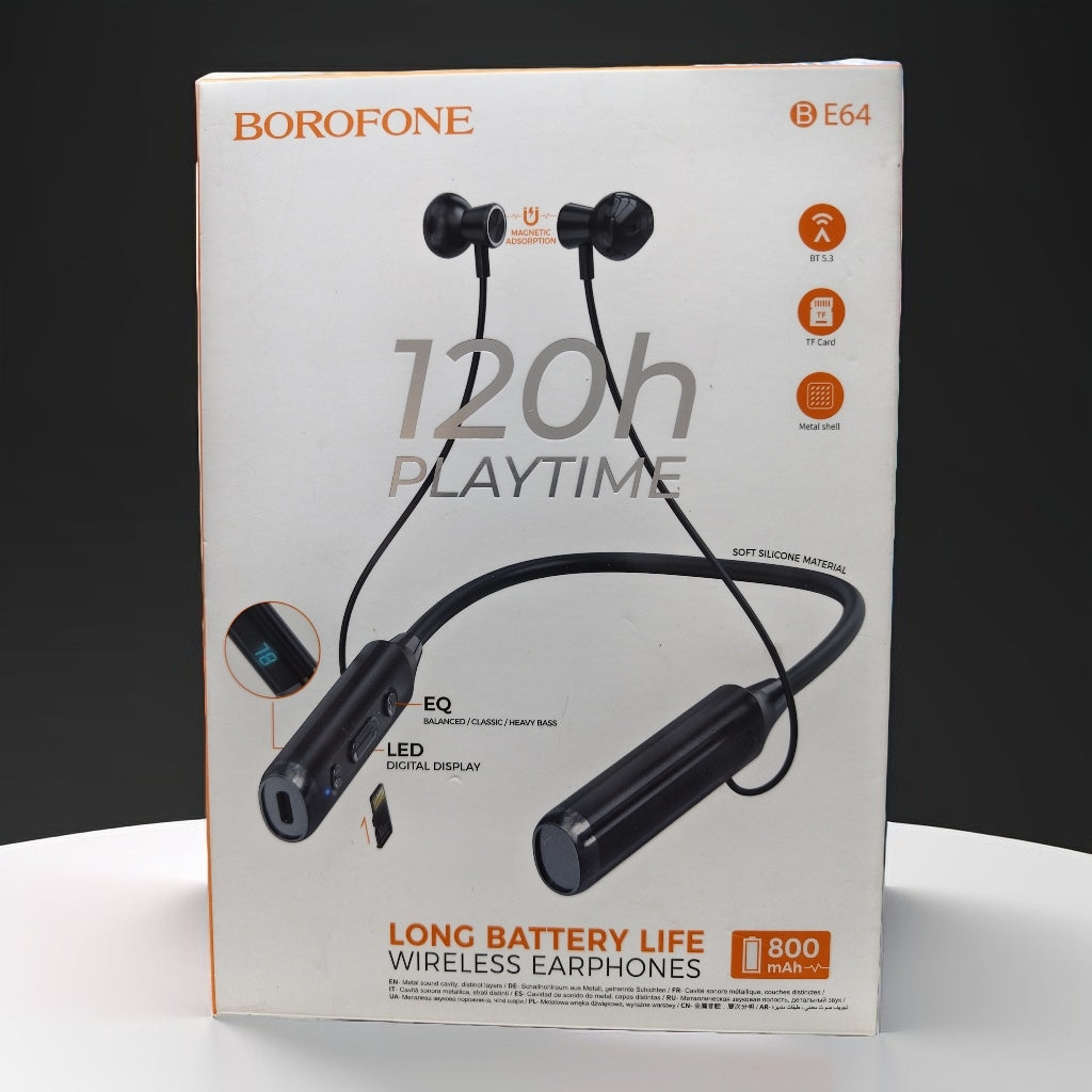 BOROFONE BE64 NECKBAND BLUTOOTH